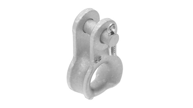 Thimble clevis as used in power line construction