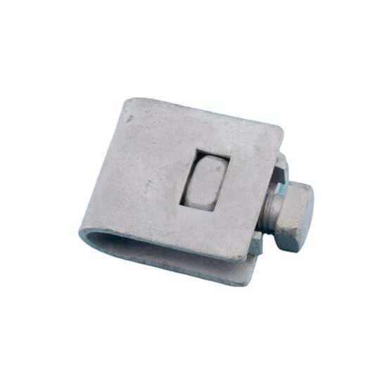 b strand ground clamp for electricala nd telecommunication systems