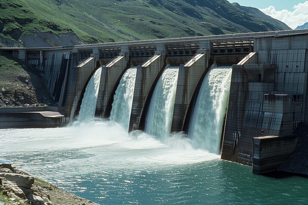 Large-scale hydropower production