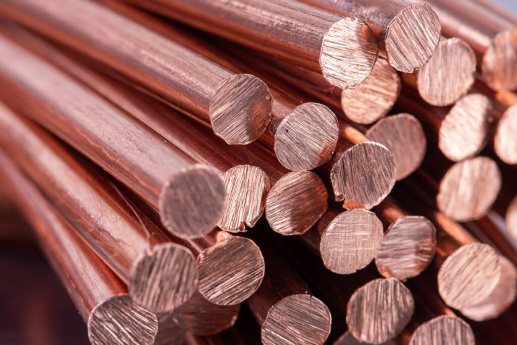 Copper pipes for transmission and distribution lines