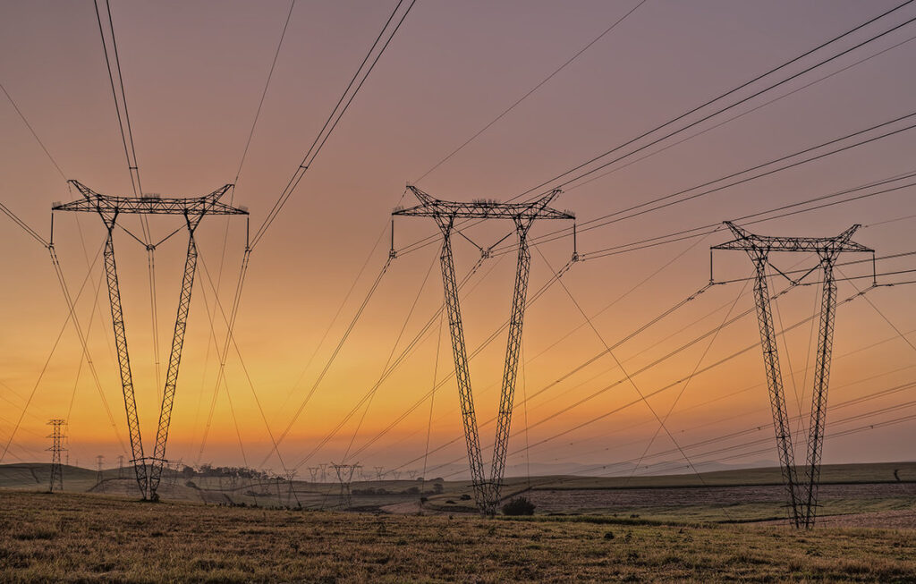 South American energy grid