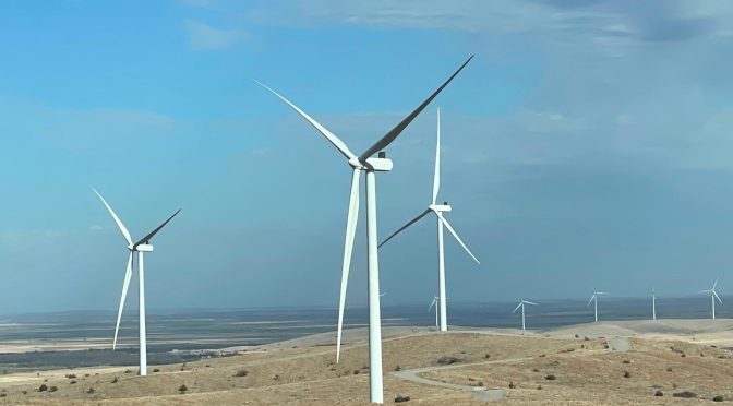 wind farm powering Peru and South America