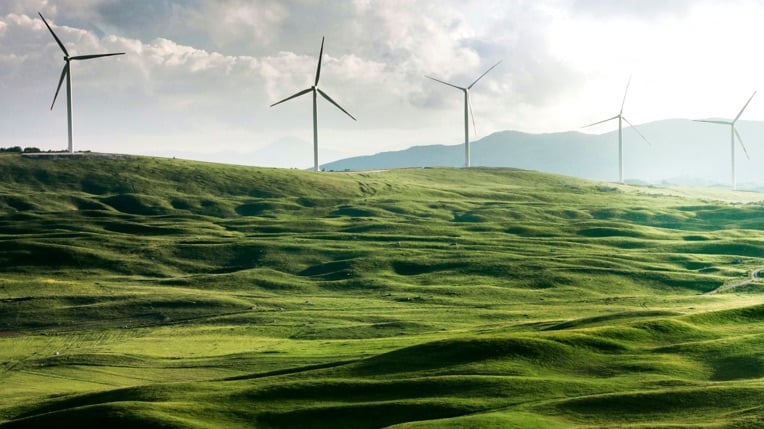 Wind Energy contributes to the transition towards green energy