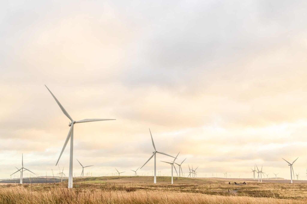 Wind farms enhance energy sustainability