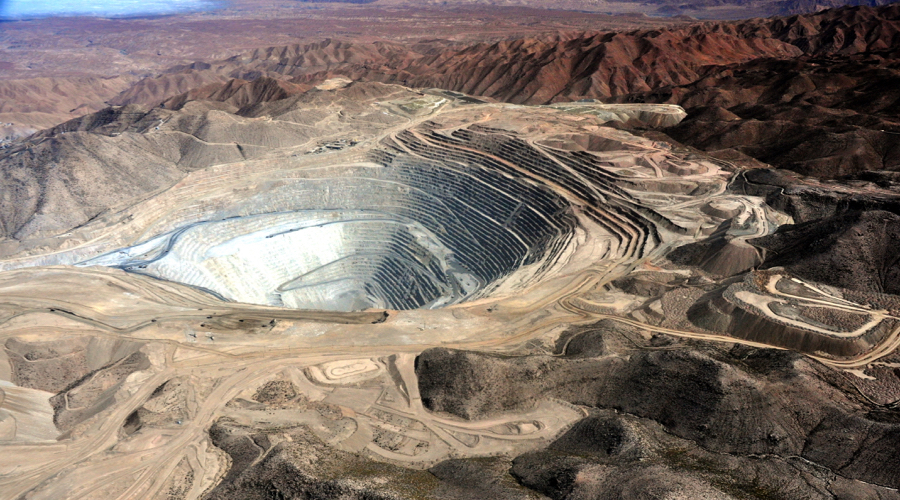 Copper mining in Peru