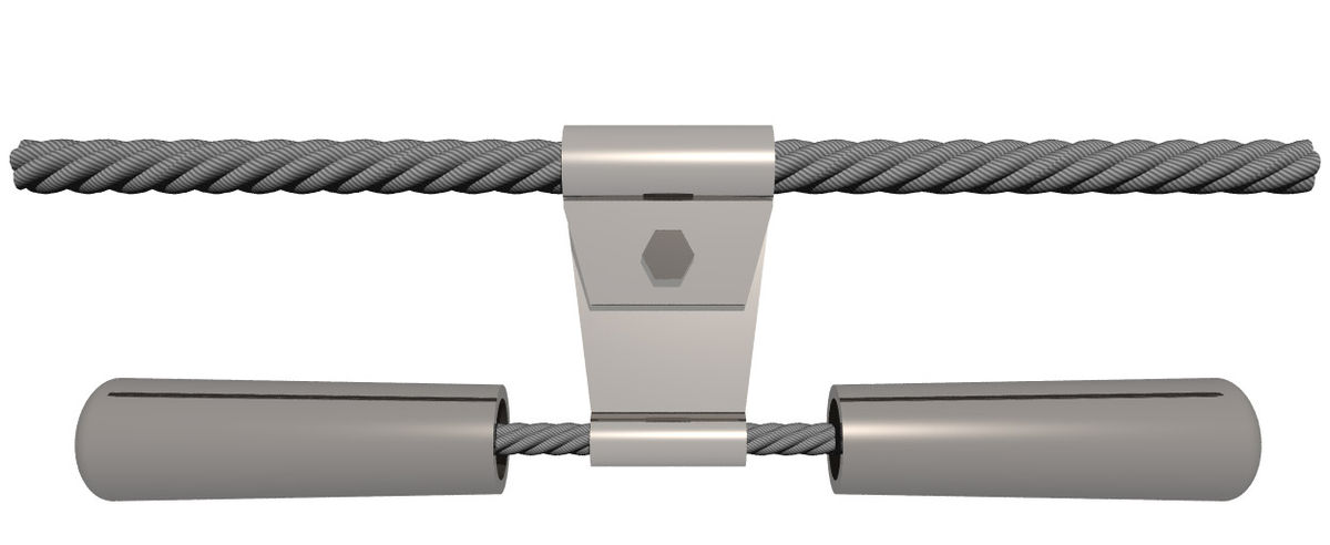 Stockbridge dampers reduce conductor fatigue due to vibrations