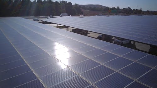 Large-scale solar photovoltaic farm development