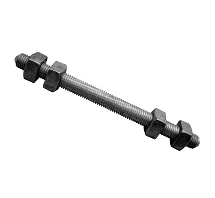 Double-arming bolts anchor crossarms