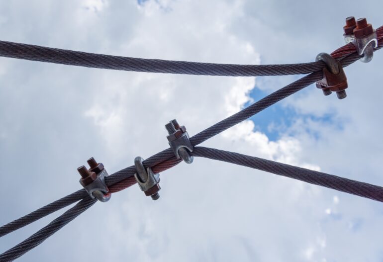 Pole line hardware components