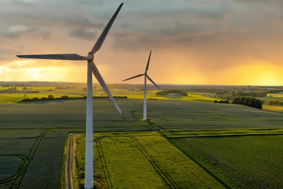 Wind Power generation turbines