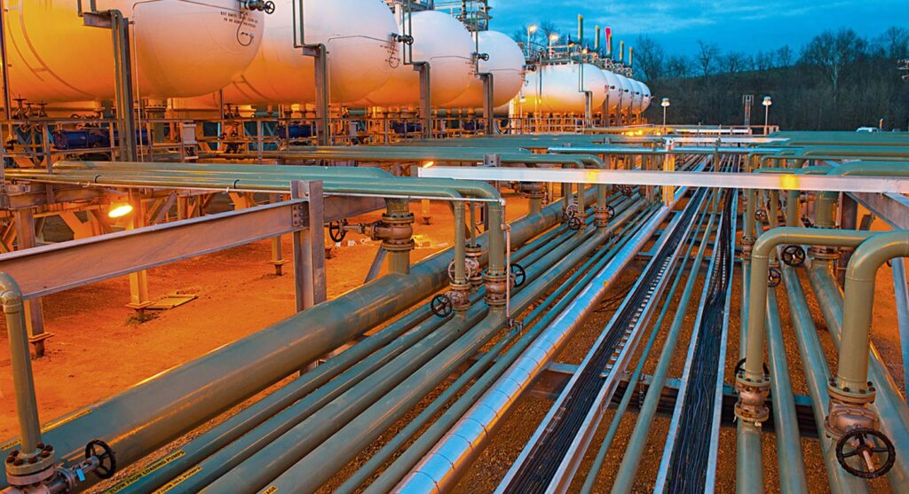 Natural gas transportation infrastructure