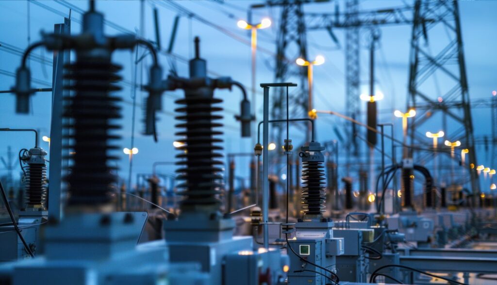 Power line and substation infrastructure