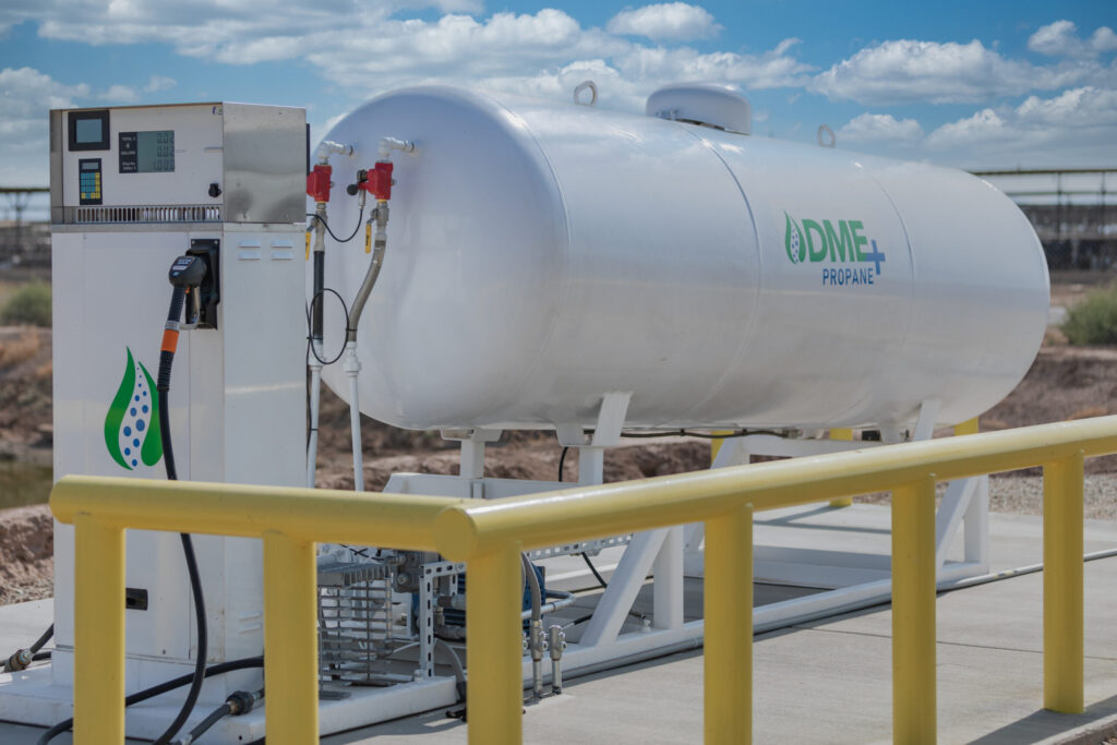 LPG dispenser for propane