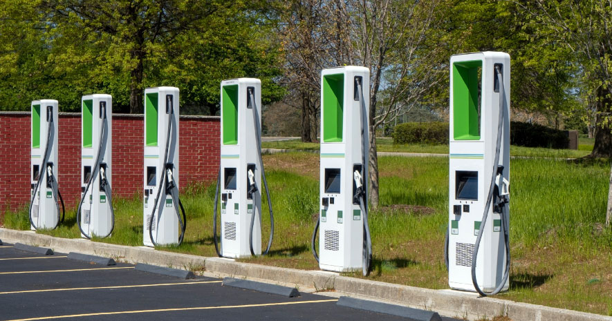Charging infrastructure for electric vehicles