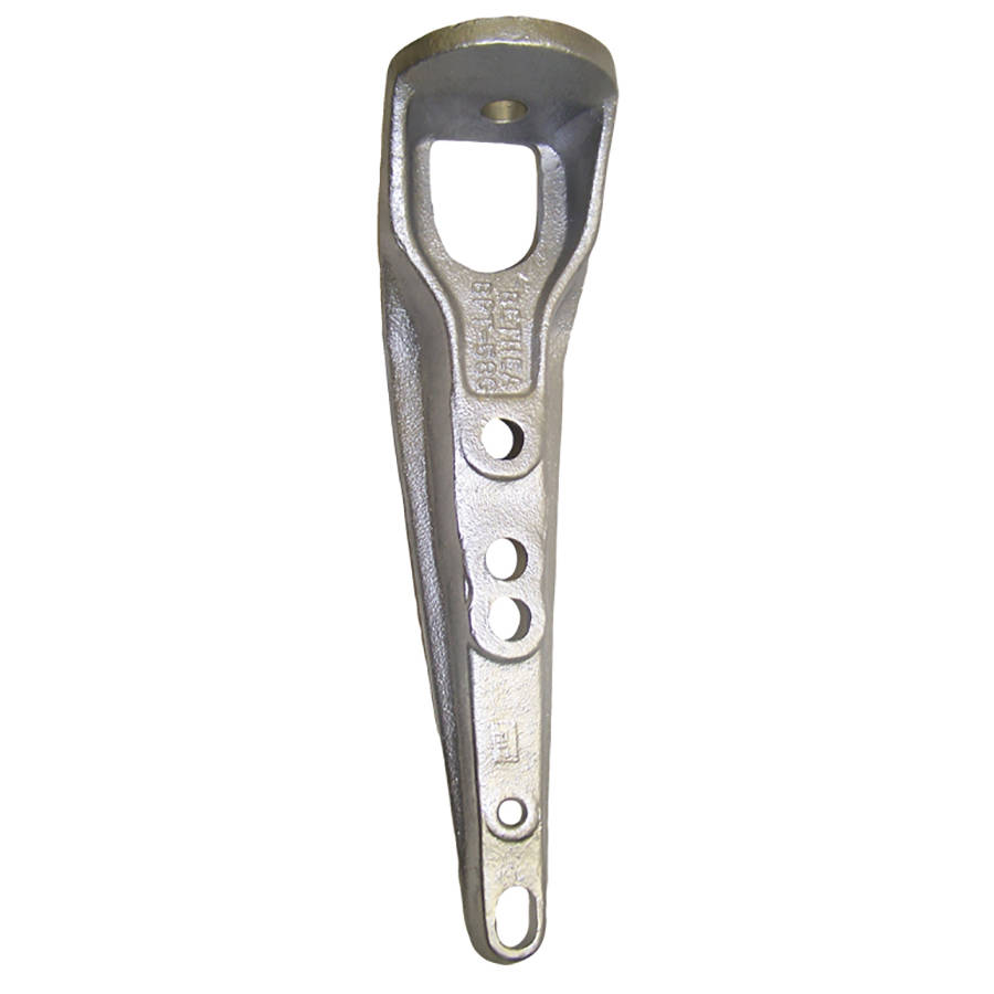 Pole top pin provides clearance from structures 