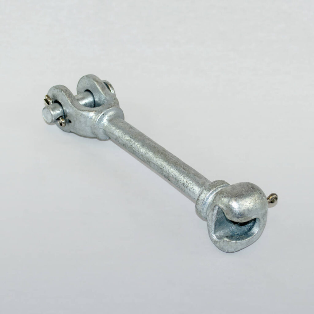 The socket clevis keep insulators stable