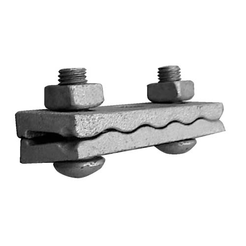 Crossover clamps hold and support conductors crossing each other