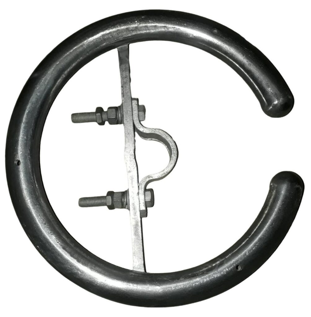 Corona rings protect electrical equipment