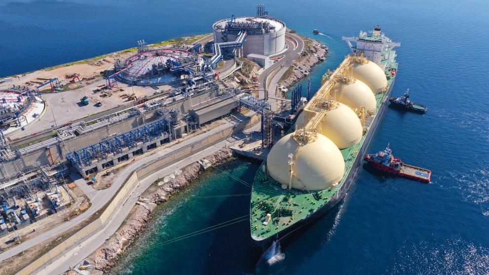 LNG and oil production, storage and transportation infrastructure