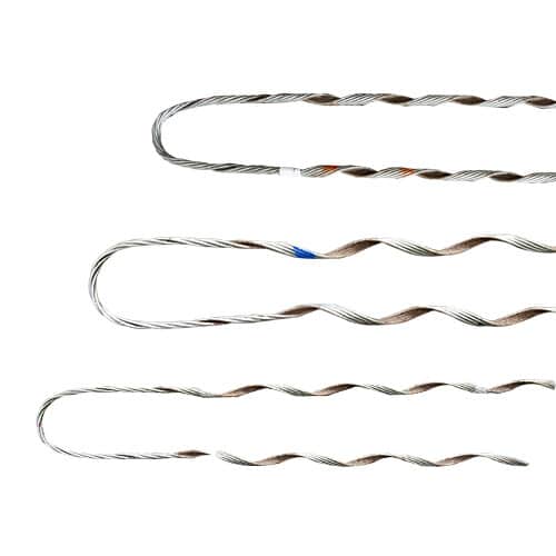 Preformed deadends anchor conductors under mechanical tension