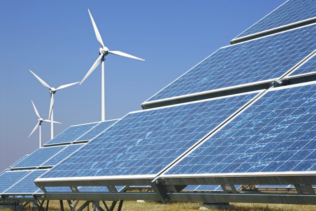 Wind and solar energy infrastructure