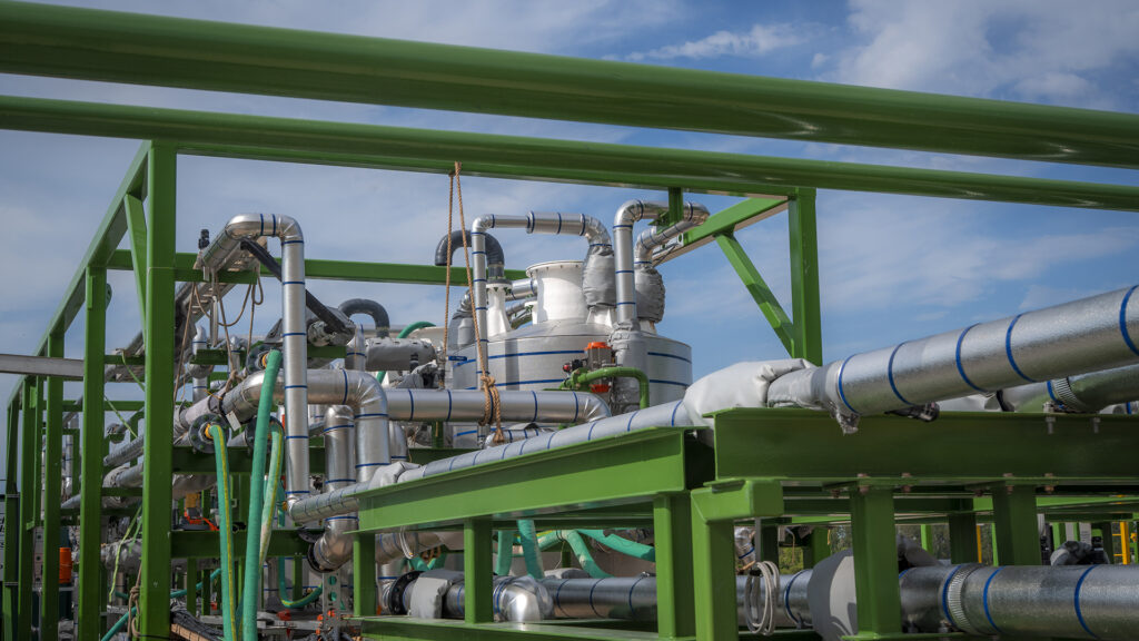 Lithium extraction infrastructure