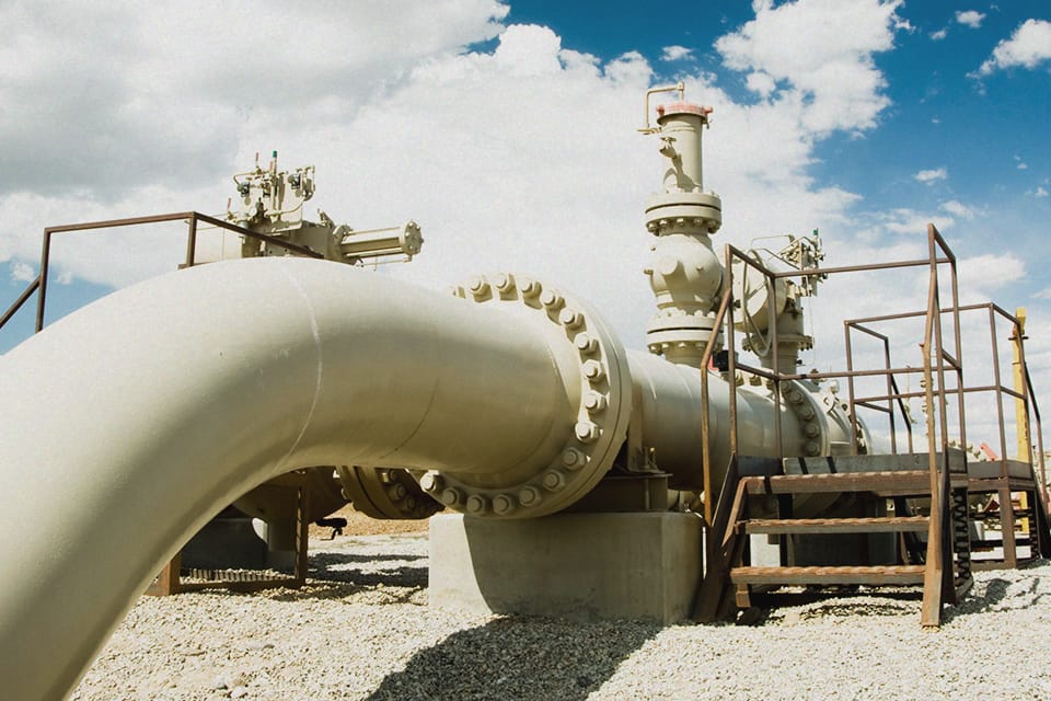 Natural gas production infrastructure