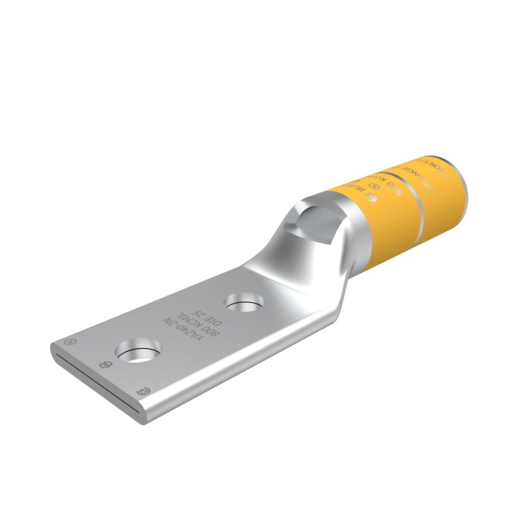 Compression terminals provide structural connection points
