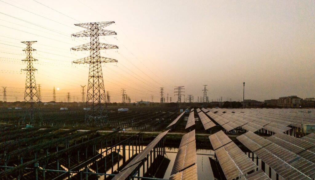 Solar energy integrating with the grid