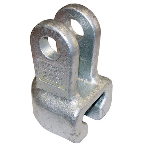 Socket clevis helps support the suspension and connection hardware