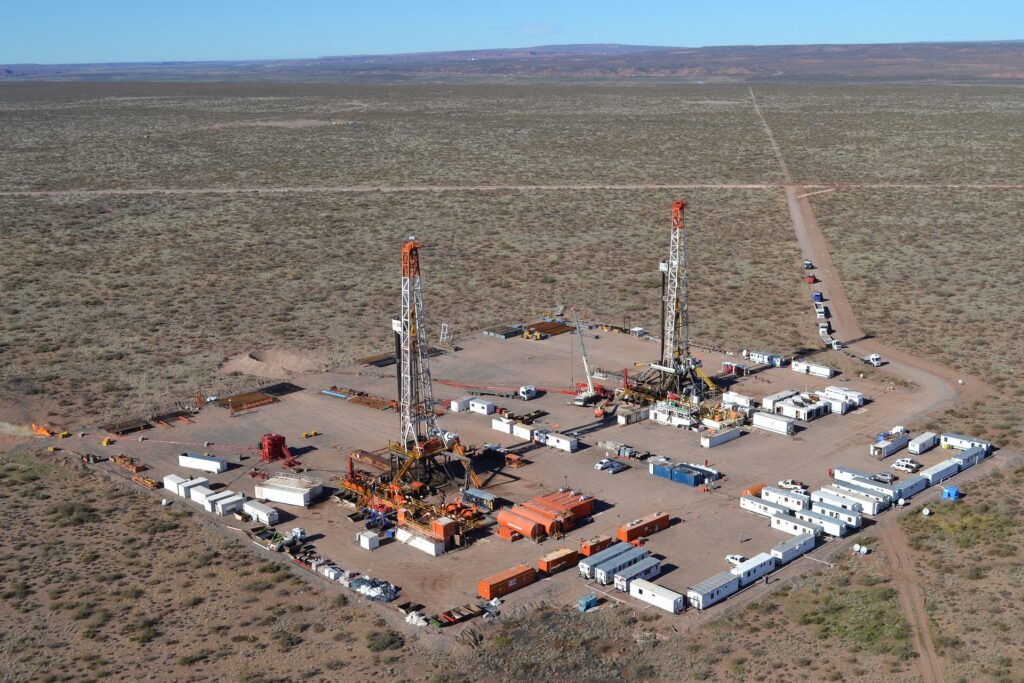 Vaca Muerta shale formation infrastructure
