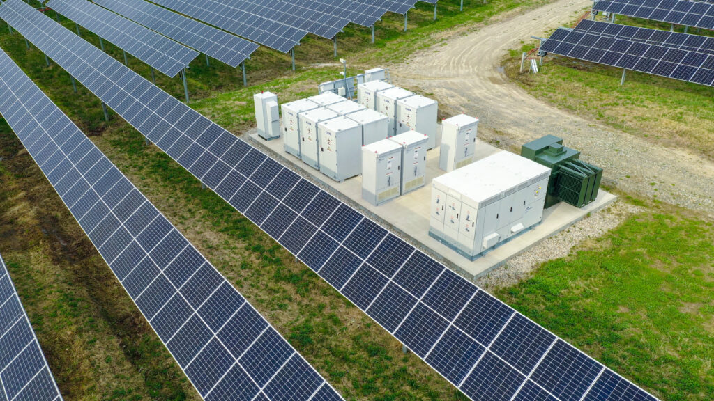 Solar panel integration with battery storage systems