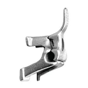 Aerial suspension clamps suspend conductors on poles